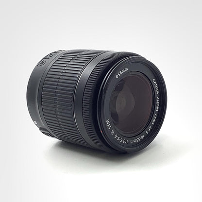 【全額返金保証】【最速発送】Canon EF-S18-55mm F4-5.6 IS STM 動作確認済