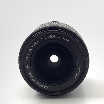 【全額返金保証】【最速発送】Canon EF-S18-55mm F4-5.6 IS STM 動作確認済