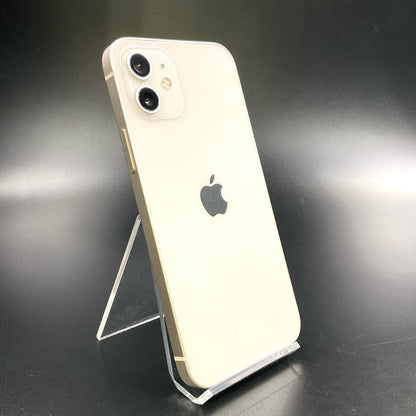 【全額返金保証】【最速発送】Apple iPhone iPhone 12 256GB ホワイト SIMフリー 動作確認済 80%