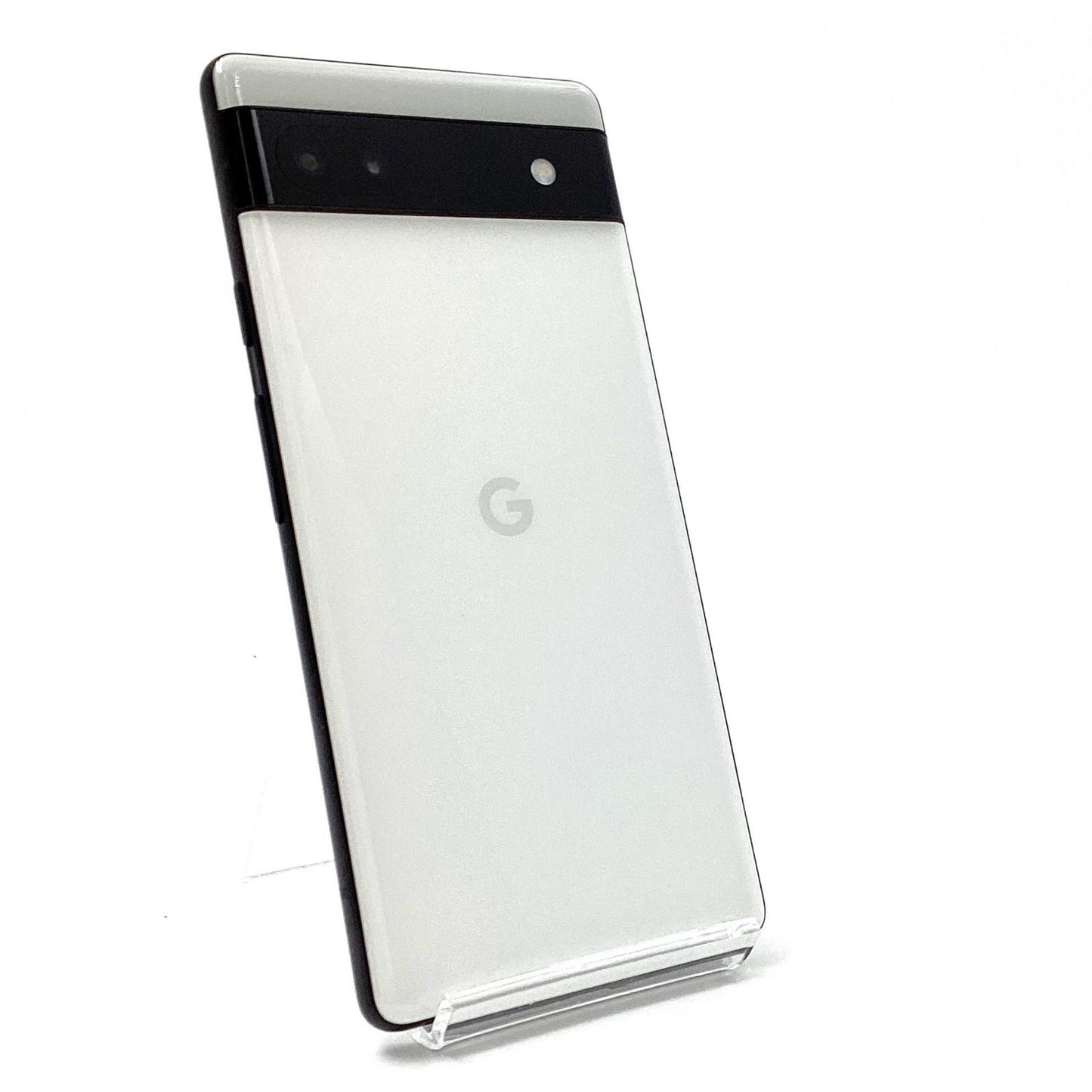 【全額返金保証】【最速発送】Google Pixel 6a 128GB Chalk au GB17L 白ロム 動作確認済