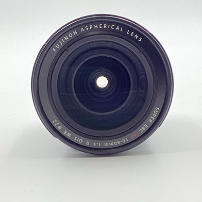 【全額返金保証】【最速発送】FUJIFILM フジノンレンズ XF16-80mmF4 R OIS WR 美品 動作確認済