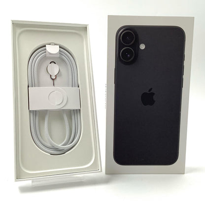 【全額返金保証】【最速発送】Apple iPhone iPhone 16 Plus 256GB ブラック SIMフリー 超美品 動作確認済 100%