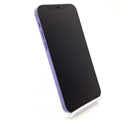 【全額返金保証】【最速発送】Apple iPhone iPhone 12 64GB パープル au 動作確認済 85%