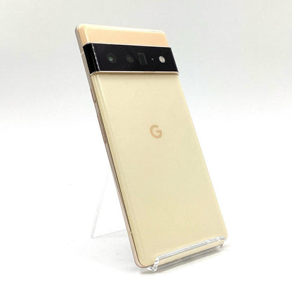 【全額返金保証】【最速発送】Google Pixel 6 Pro 128GB Sorta Sunny Softbank GF5KQ 動作確認済