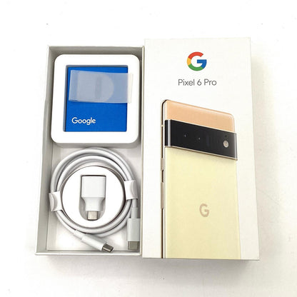 【全額返金保証】【最速発送】Google Pixel 6 Pro 128GB Sorta Sunny Softbank GF5KQ 動作確認済
