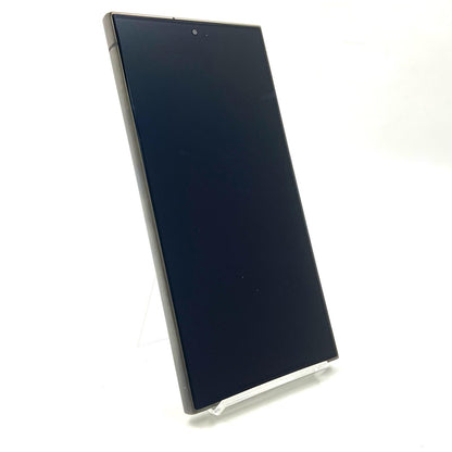 【全額返金保証】【最速発送】SAMSUNG Galaxy S24 Ultra 256GB チタニウム ブラック au SCG26 美品 動作確認済