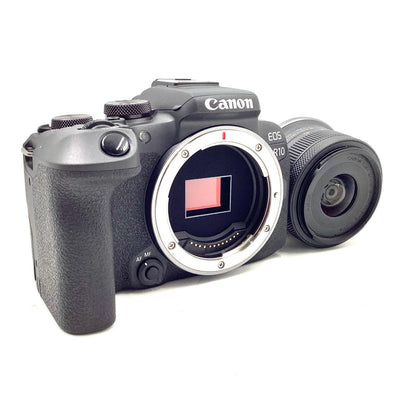 【全額返金保証】【最速発送】Canon デジタル一眼 EOS R10 RF-S18-45 IS STM レンズキット ブラック 新品未開封 即納OK