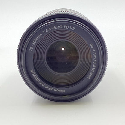 【全額返金保証】【最速発送】Nikon AF-P DX NIKKOR 70-300mm f/4.5-6.3G ED VR 動作確認済