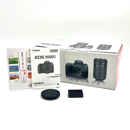 【全額返金保証】【最速発送】Canon デジタル一眼 EOS 9000D ボディ ブラック 美品 動作確認済