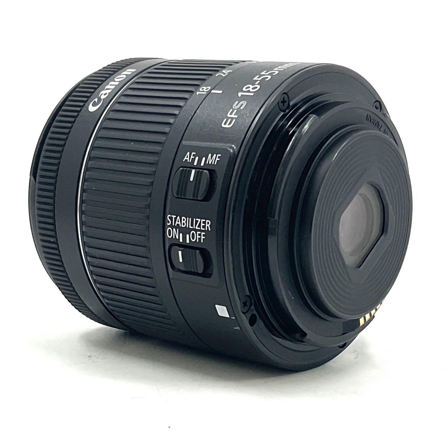 【全額返金保証】【最速発送】Canon EF-S18-55mm F4-5.6 IS STM 美品 動作確認済