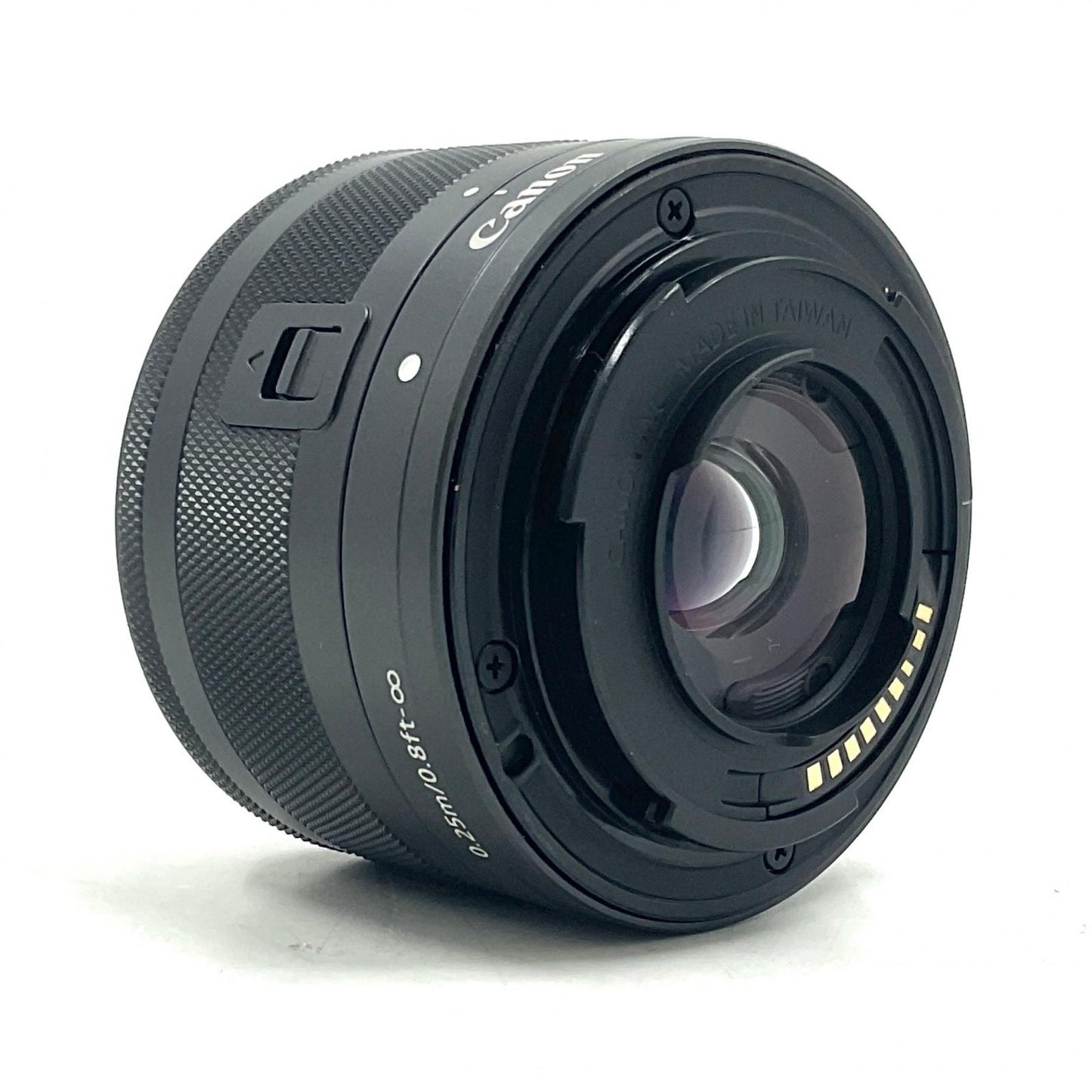 【全額返金保証】【最速発送】Canon EF-M15-45mm F3.5-6.3 IS STM [グラファイト] 美品 動作確認済