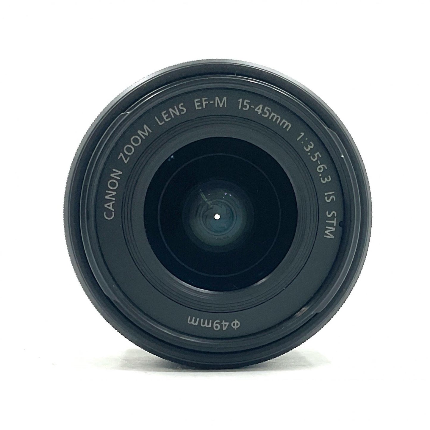 【全額返金保証】【最速発送】Canon EF-M15-45mm F3.5-6.3 IS STM [グラファイト] 美品 動作確認済