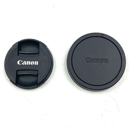 【全額返金保証】【最速発送】Canon EF-M15-45mm F3.5-6.3 IS STM [グラファイト] 美品 動作確認済