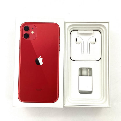 【全額返金保証】【最速発送】Apple iPhone iPhone 11 64GB (PRODUCT)RED Softbank 白ロム 動作確認済 82%