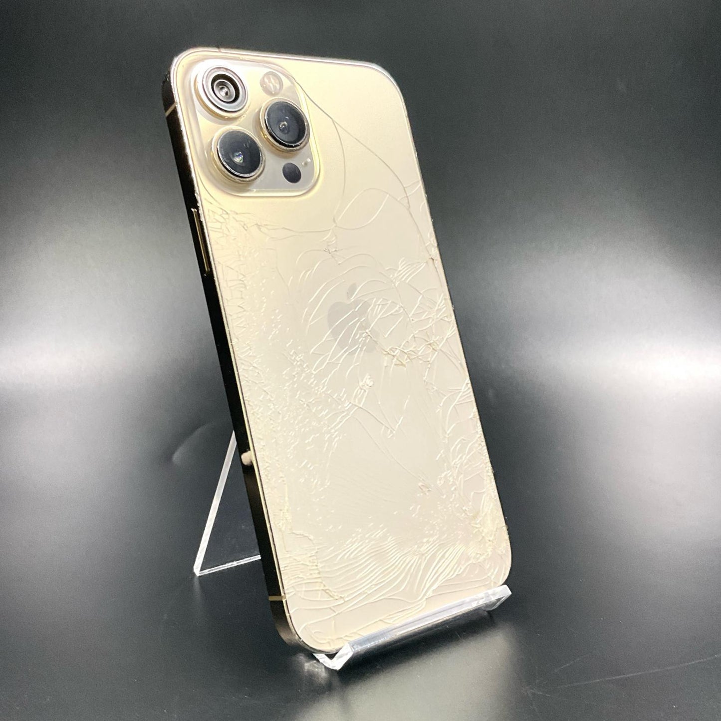 【最速発送】Apple iPhone iPhone 13 Pro Max 128GB ゴールド Softbank 白ロム【難有】 84%