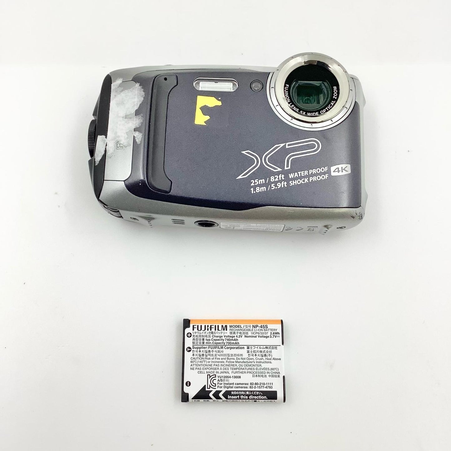 【全額返金保証】【最速発送】FUJIFILM コンパクトデジタルカメラ FinePix XP140[ダークシルバー] 動作確認済
