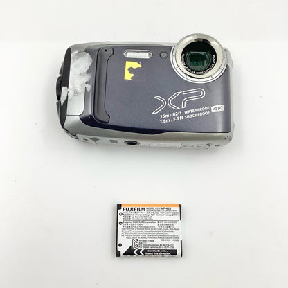 【全額返金保証】【最速発送】FUJIFILM コンパクトデジタルカメラ FinePix XP140[ダークシルバー] 動作確認済