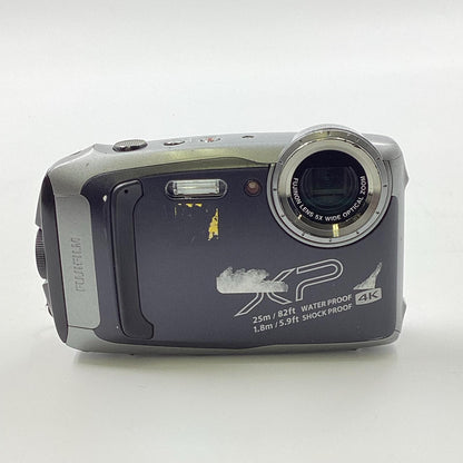 【全額返金保証】【最速発送】FUJIFILM コンパクトデジタルカメラ FinePix XP140[ダークシルバー] 動作確認済
