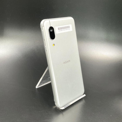 【全額返金保証】【最速発送】SHARP AQUOS sense3 basic 32GB シルバー Softbank 907SH 白ロム 超美品 動作確認済
