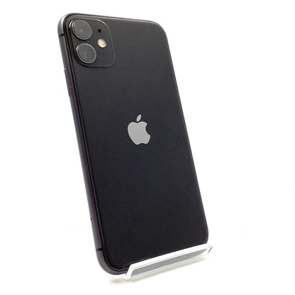 【全額返金保証】【最速発送】Apple iPhone iPhone 11 128GB ブラック docomo 白ロム 動作確認済 86%