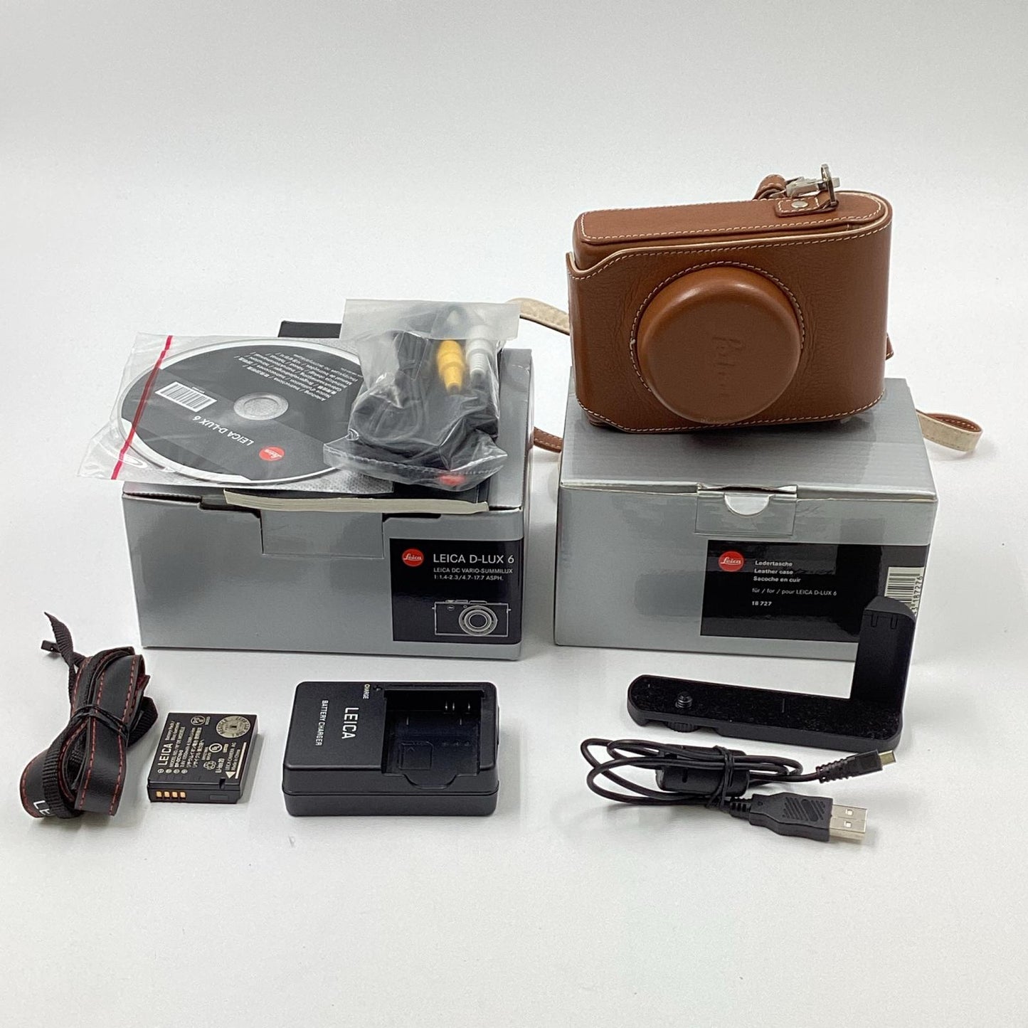 【全額返金保証】【最速発送】Leica コンパクトデジタルカメラ D-LUX6 ボディ 超美品 動作確認済