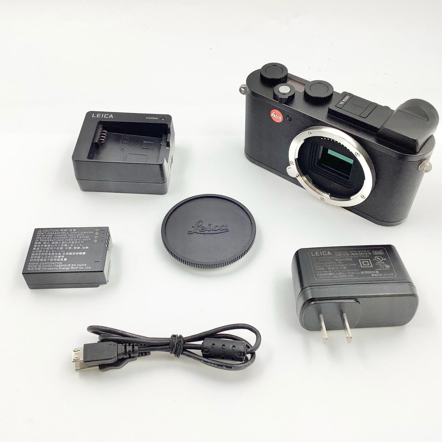 【全額返金保証】【最速発送】Leica デジタル一眼 CL ボディ ブラック 美品 動作確認済