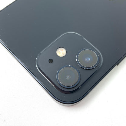 【全額返金保証】【最速発送】Apple iPhone iPhone 12 64GB ブラック au 白ロム 動作確認済 84%