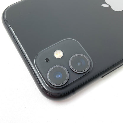 【全額返金保証】【最速発送】Apple iPhone iPhone 11 128GB ブラック SIMフリー 動作確認済 83%