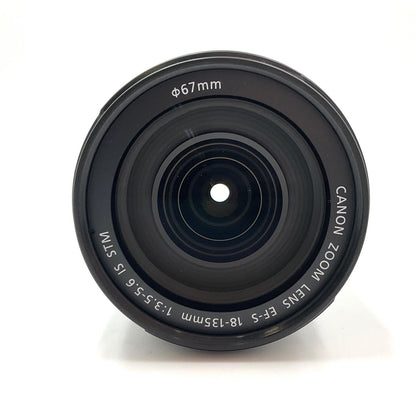 【全額返金保証】【最速発送】Canon EF-S18-135mm F3.5-5.6 IS STM 超美品 動作確認済