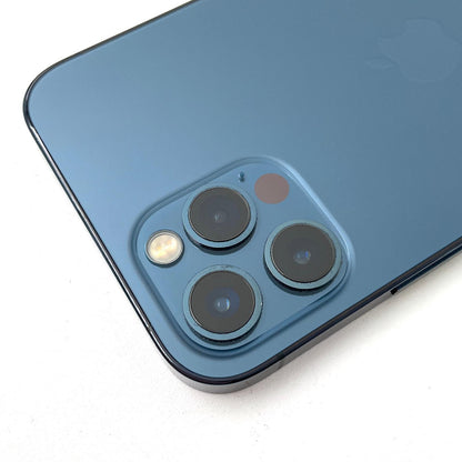 【全額返金保証】【最速発送】Apple iPhone iPhone 12 Pro 128GB パシフィックブルー 楽天モバイル 白ロム 動作確認済 80%