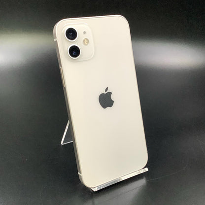 【全額返金保証】【最速発送】Apple iPhone iPhone 12 128GB ホワイト docomo 白ロム 動作確認済 77%