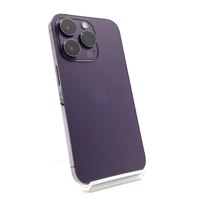 【全額返金保証】【最速発送】Apple iPhone iPhone 14 Pro 128GB ディープパープル Softbank 動作確認済 87%