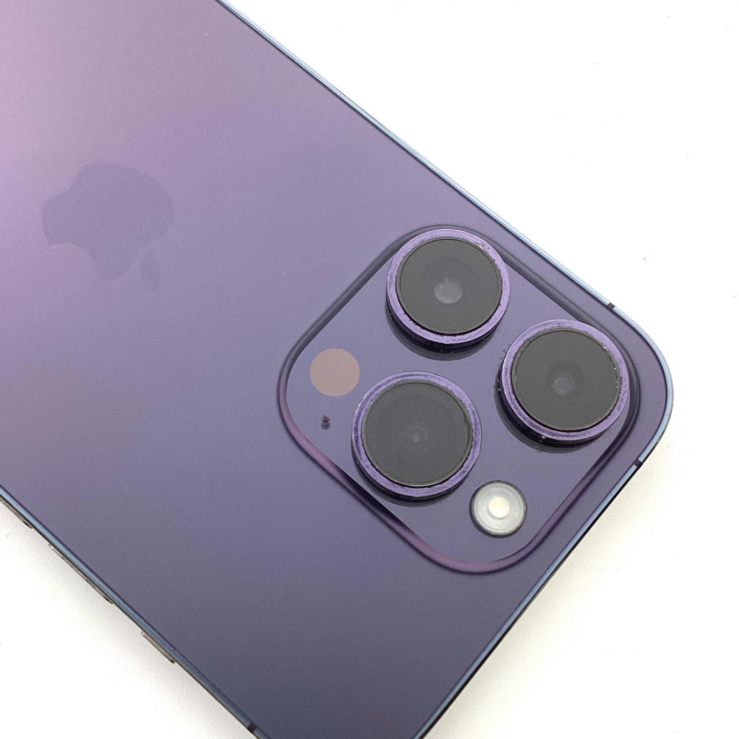 【全額返金保証】【最速発送】Apple iPhone iPhone 14 Pro 128GB ディープパープル Softbank 動作確認済 87%