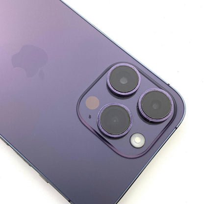 【全額返金保証】【最速発送】Apple iPhone iPhone 14 Pro 128GB ディープパープル Softbank 動作確認済 87%