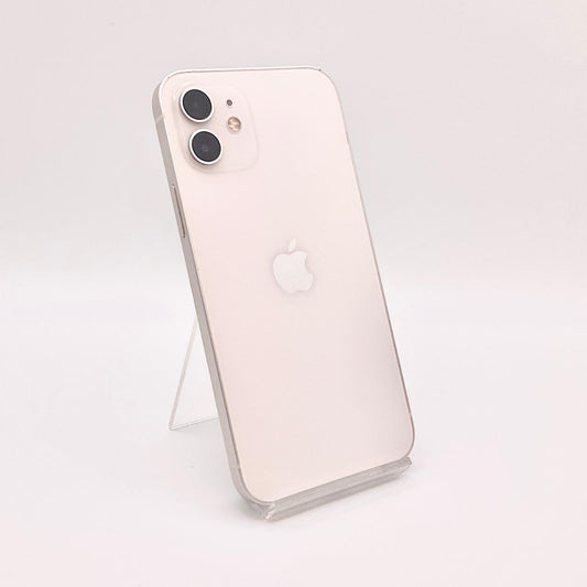 【全額返金保証】【最速発送】Apple iPhone iPhone 12 64GB ホワイト docomo 白ロム 動作確認済 80%