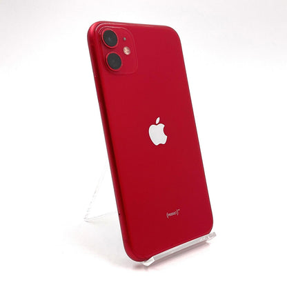 【全額返金保証】【最速発送】Apple iPhone iPhone 11 64GB (PRODUCT)RED au 白ロム 動作確認済 74%