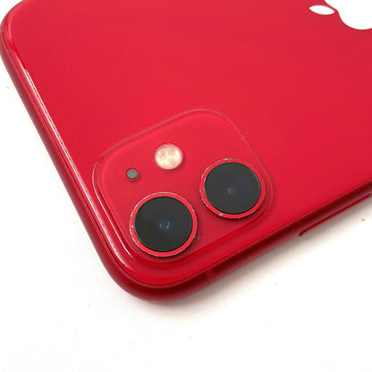【全額返金保証】【最速発送】Apple iPhone iPhone 11 64GB (PRODUCT)RED au 白ロム 動作確認済 74%
