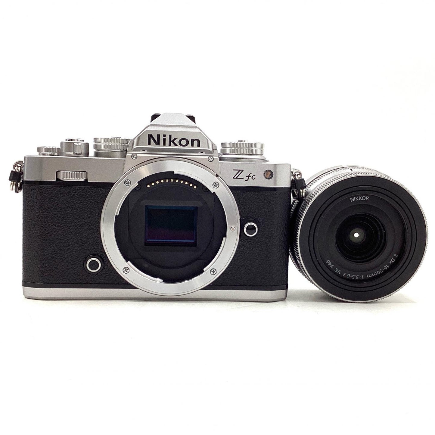 【最速発送】Nikon デジタル一眼 Z fc 16-50 VR レンズキット シルバー【難有】