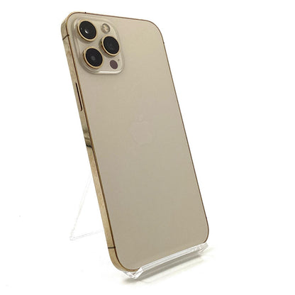 【全額返金保証】【最速発送】Apple iPhone iPhone 12 Pro Max 256GB ゴールド docomo 白ロム 動作確認済 78%