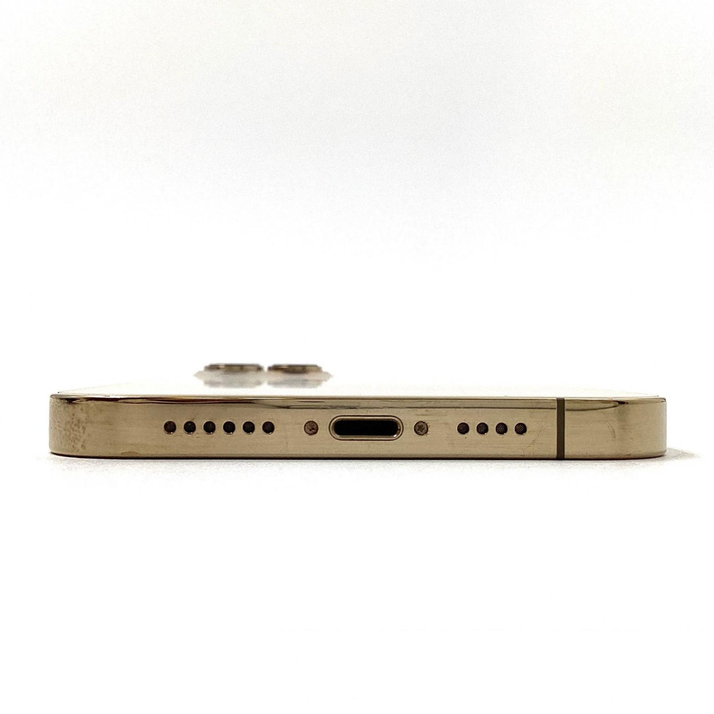 【全額返金保証】【最速発送】Apple iPhone iPhone 12 Pro Max 256GB ゴールド docomo 白ロム 動作確認済 78%