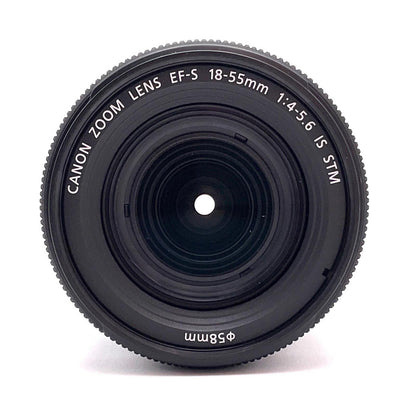 【全額返金保証】【最速発送】Canon EF-S18-55mm F4-5.6 IS STM 美品 動作確認済