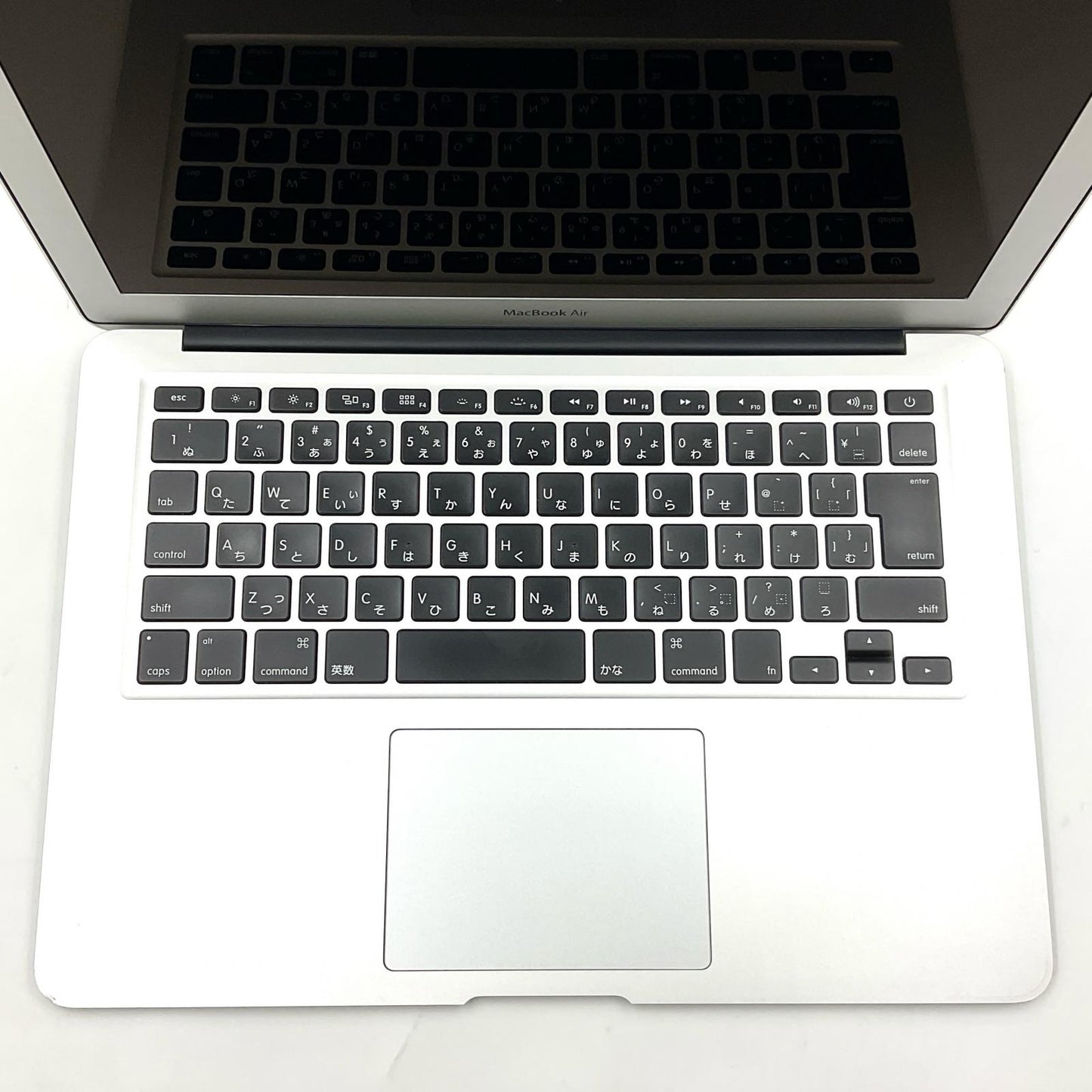 【全額返金保証】【最速発送】Apple MacBook Air 13インチ 2017 Intel Core i5 8GB SSD 256GB シルバー 80% 動作確認済