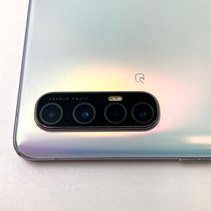 【全額返金保証】【最速発送】OPPO Reno 3 5G 128GB ミスティホワイト Softbank A001OP 白ロム 動作確認済
