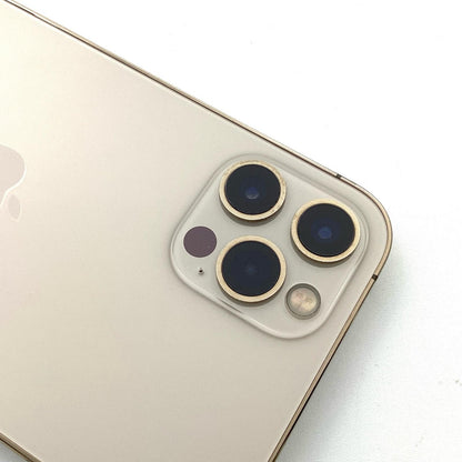 【全額返金保証】【最速発送】Apple iPhone iPhone 12 Pro 128GB ゴールド Softbank 白ロム 動作確認済 84%