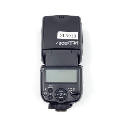 【全額返金保証】【最速発送】Canon スピードライト 430EX III-RT 美品 動作確認済
