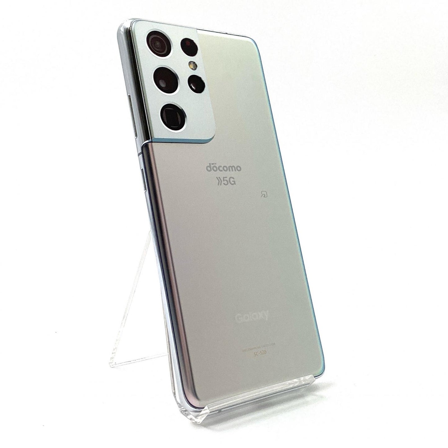 【全額返金保証】【最速発送】SAMSUNG Galaxy S21 Ultra 5G 256GB ファントムシルバー docomo SC-52B 白ロム 動作確認済