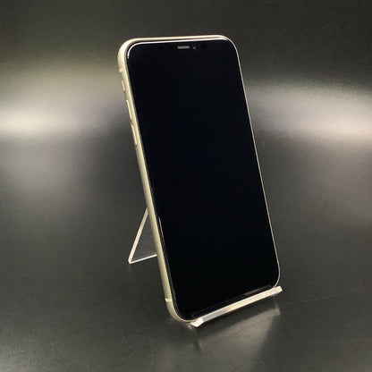 【全額返金保証】【最速発送】Apple iPhone iPhone 11 128GB ホワイト SIMフリー 動作確認済 80%