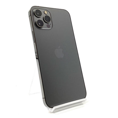 【全額返金保証】【最速発送】Apple iPhone iPhone 12 Pro 128GB グラファイト au 動作確認済 82%