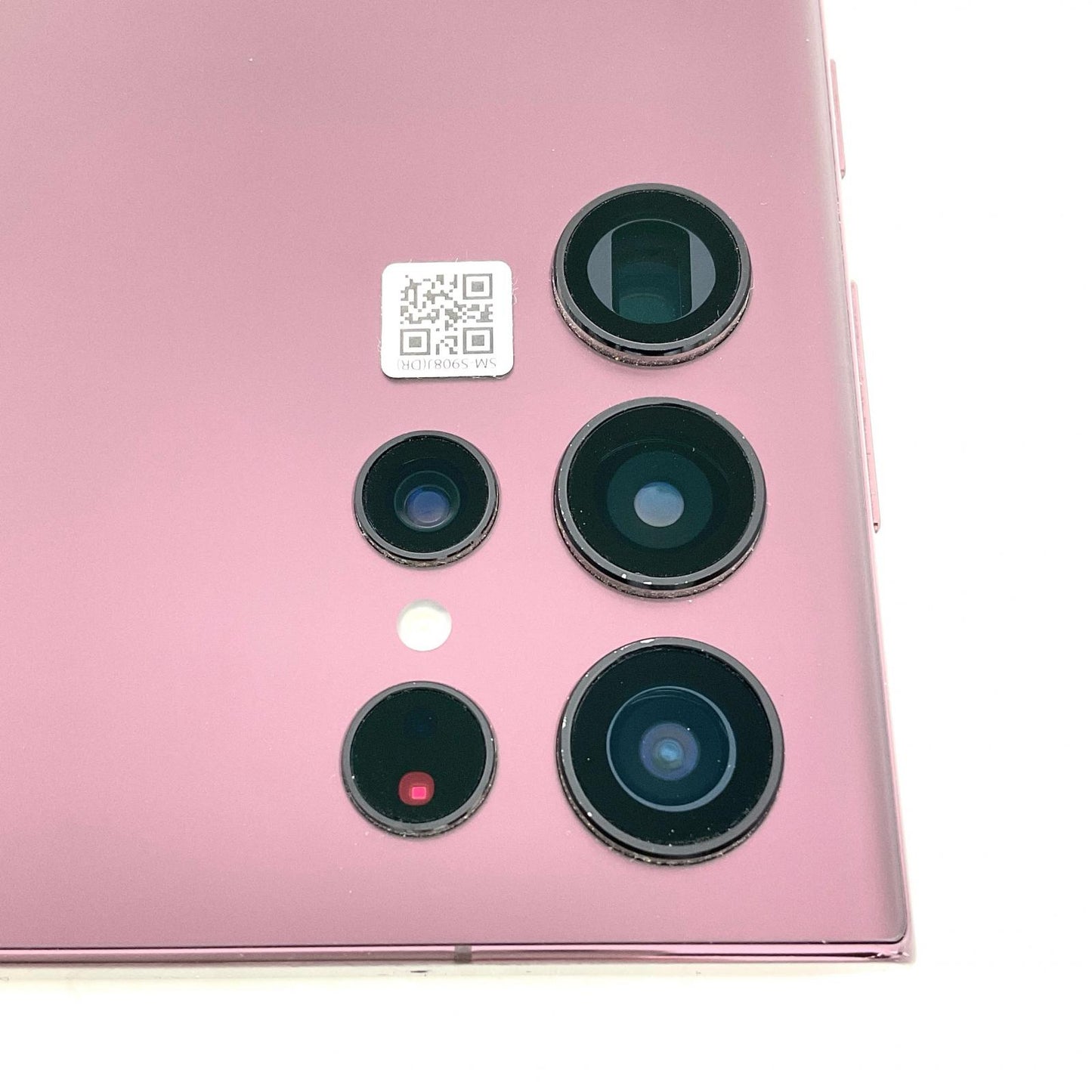 【全額返金保証】【最速発送】SAMSUNG Galaxy S22 Ultra 256GB バーガンディ au SCG14 美品 動作確認済