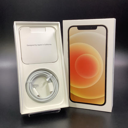 【全額返金保証】【最速発送】Apple iPhone iPhone 12 64GB ホワイト Softbank 白ロム 美品 動作確認済 85%